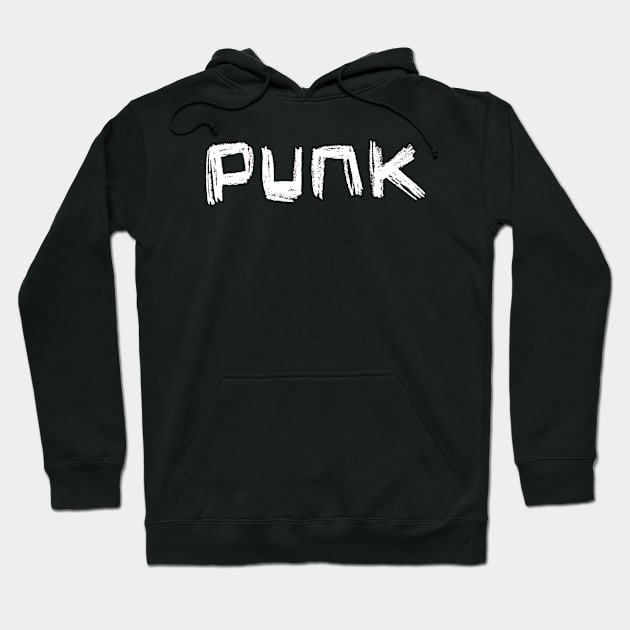 Punk handwritten for Punkrock Hoodie by badlydrawnbabe